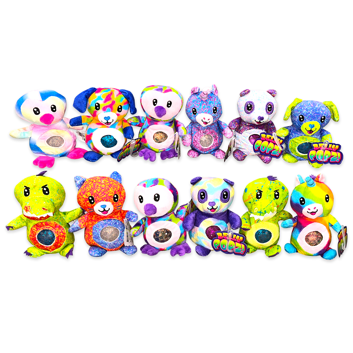 BellyPopz Squeeze Plush Stress Toy