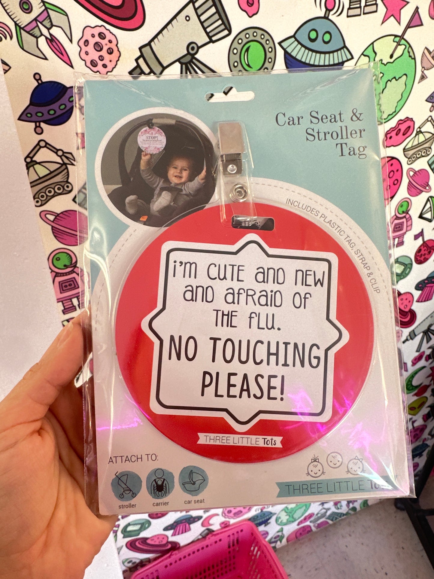 Car Seat & Stroller Tags