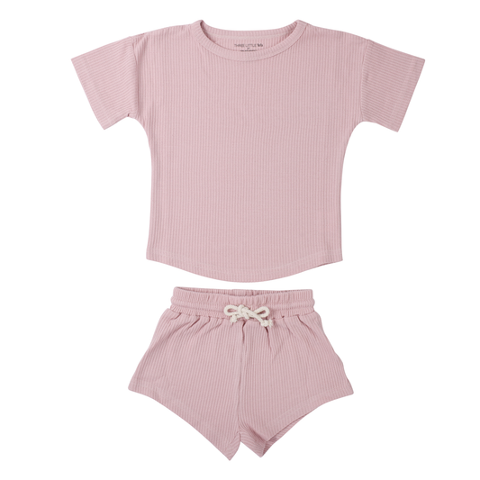 Summer Waffle Set- Rose Pink