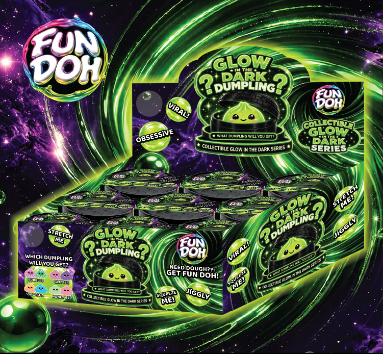 Glow In The Dark Black Mystery Dumplings