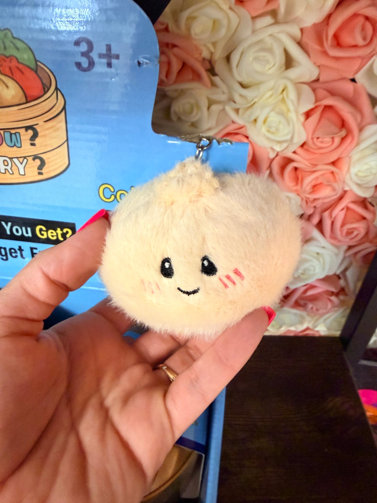 Mystery Fuzzy Dumpling Keychain