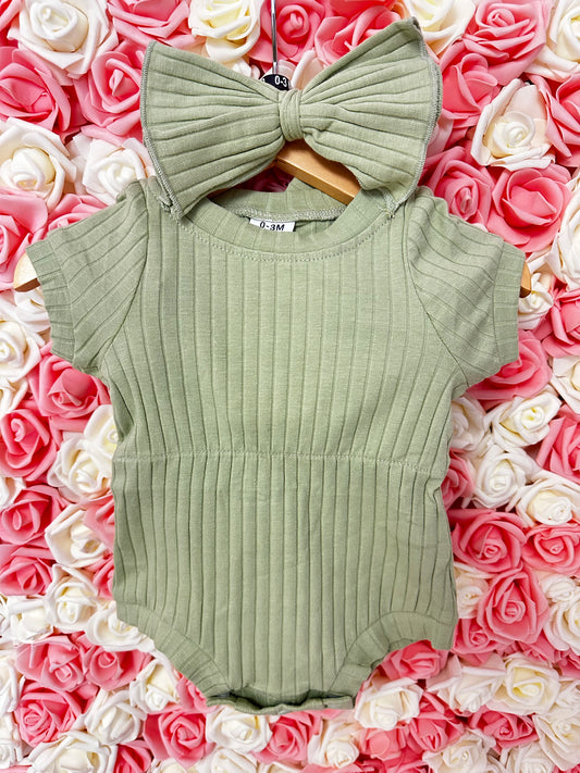 Viviana Romper & Bow