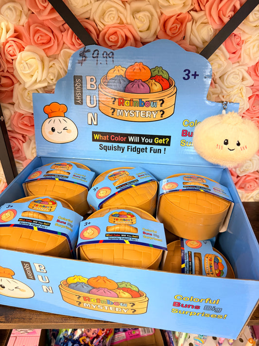 Mystery Fuzzy Dumpling Keychain