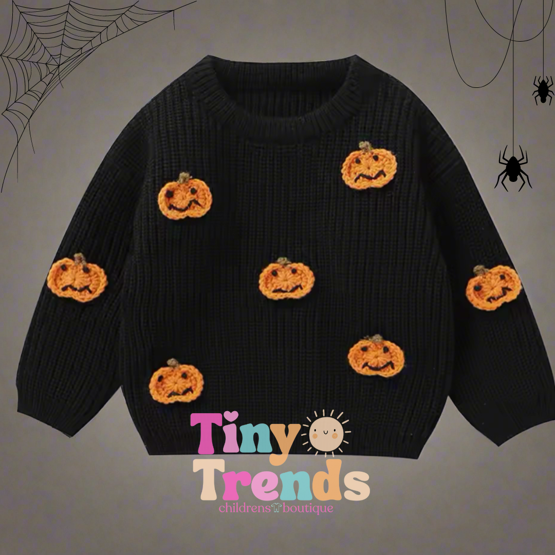 Pumpkin Knit Sweater