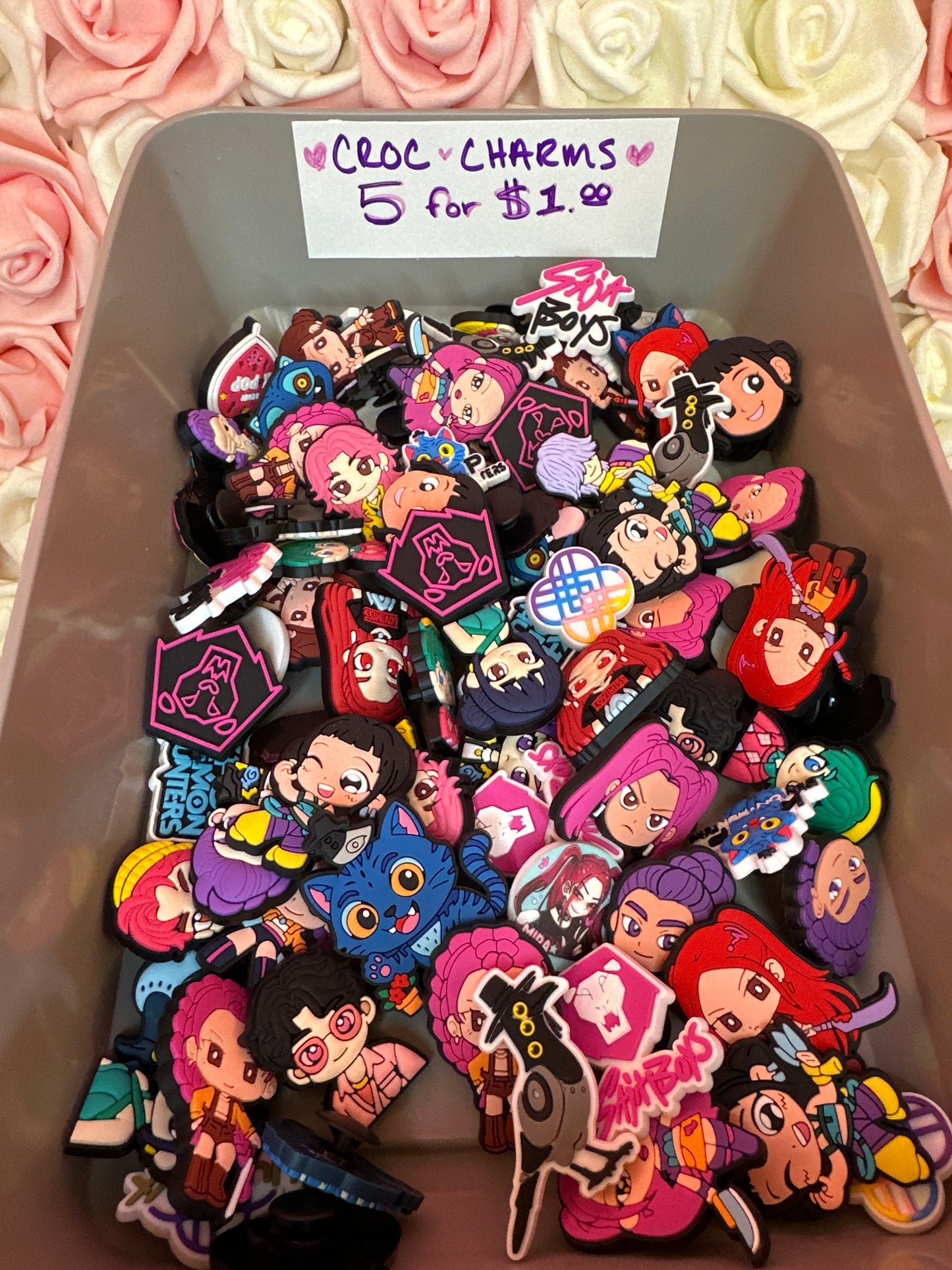 Croc Charms Demon Hunters