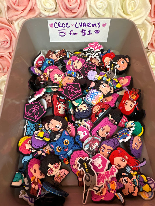 Croc Charms Demon Hunters