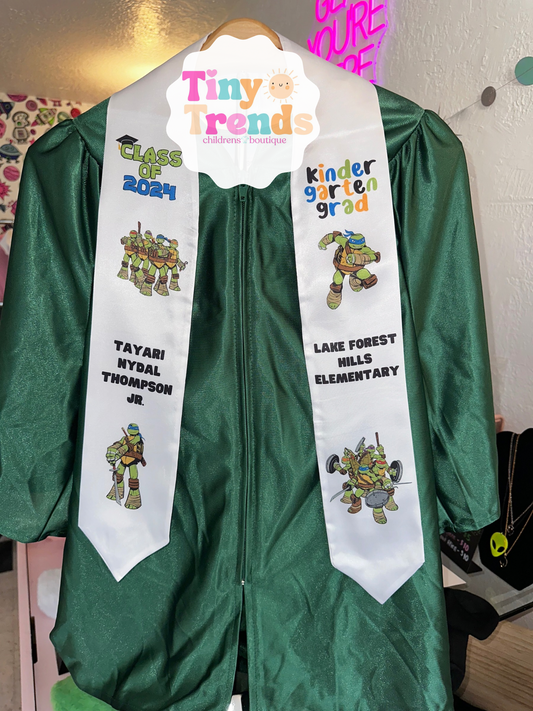 Custom Kids Graduation Sashes
