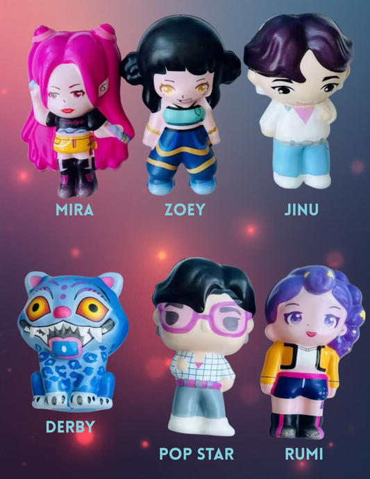 K Pop Demon Hunter Squishy Stress Ball