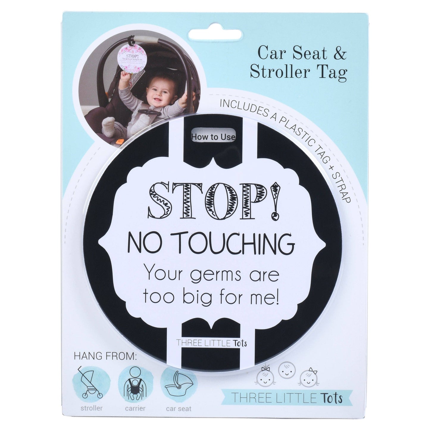 Car Seat & Stroller Tags