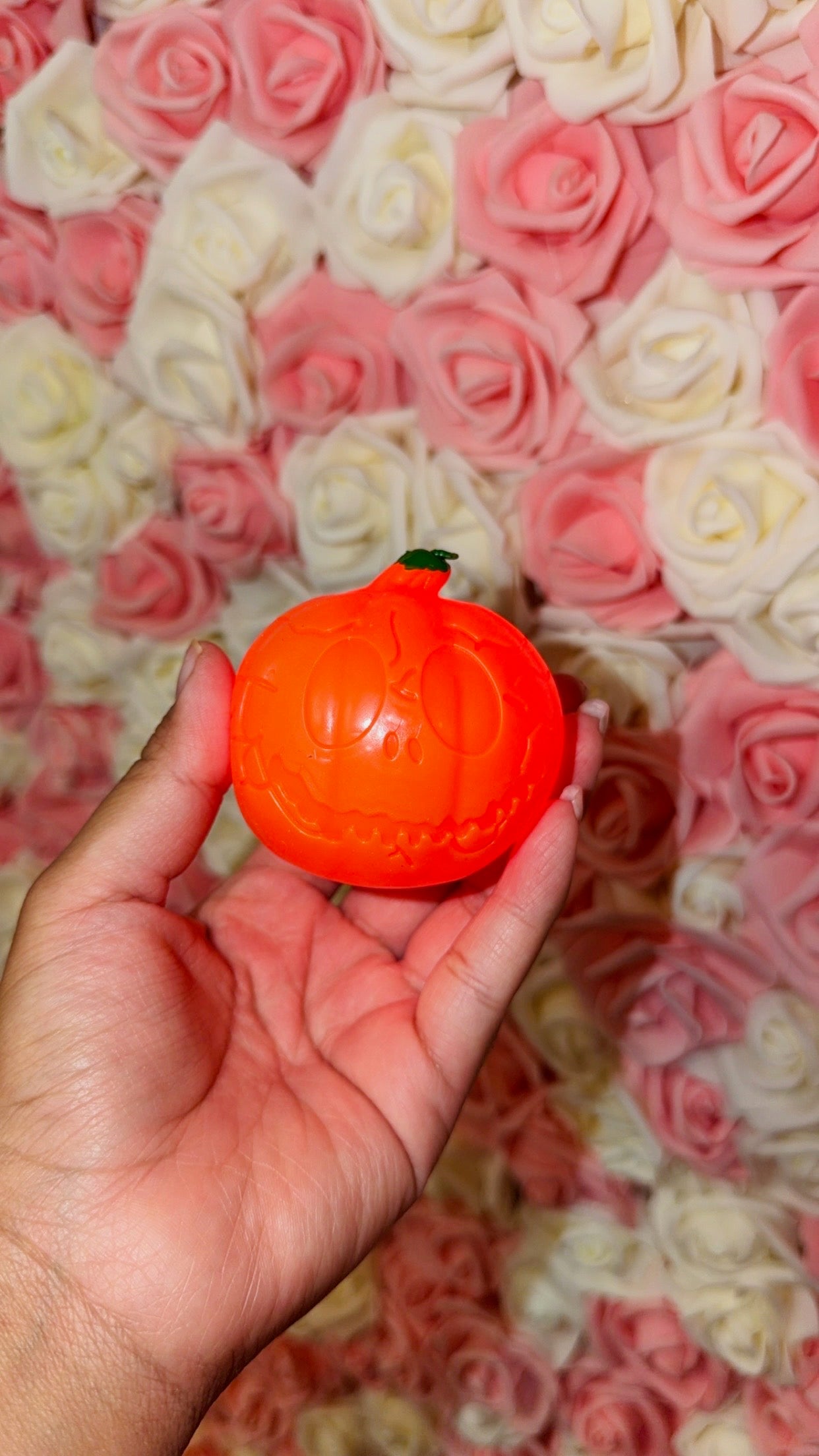 Pumpkin Light Up Squishy