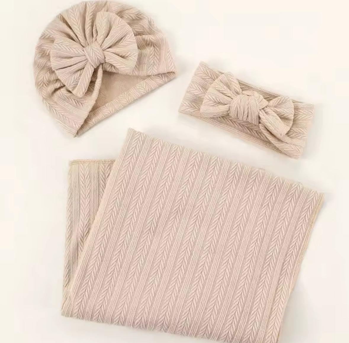 Baby Girls Swaddle Set