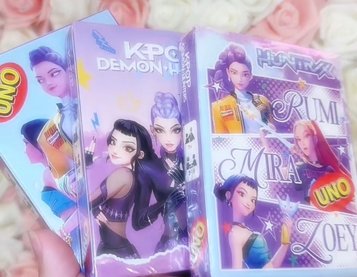 Demon Hunters UNO Card Game