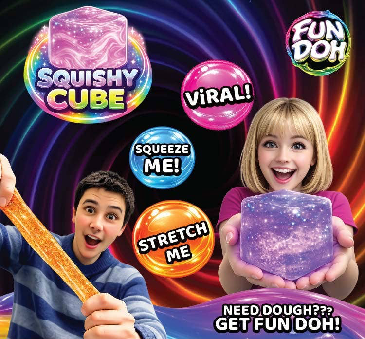 FunDoh Sparkle Cube