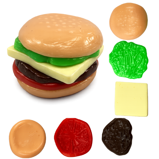 Build A Squish Burger Squishy