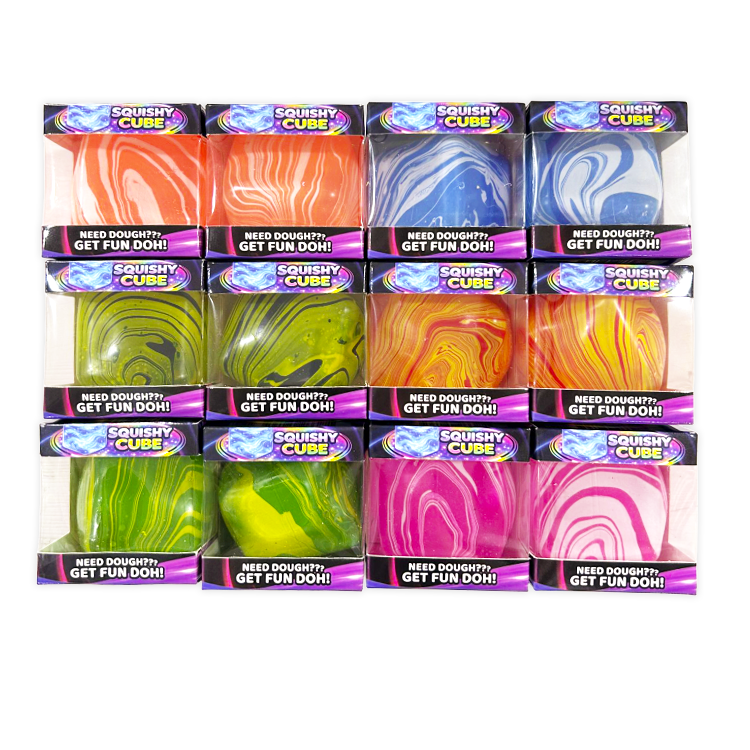 FunDoh Swirl Squishy Cubes