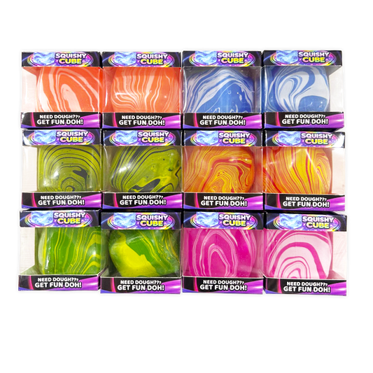 FunDoh Swirl Squishy Cubes