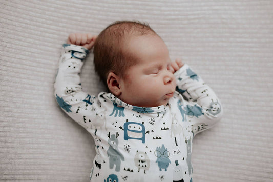 Newborn Jammies Set-Monster
