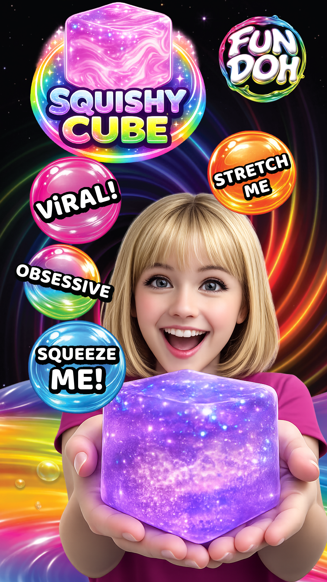 FunDoh Sparkle Cube