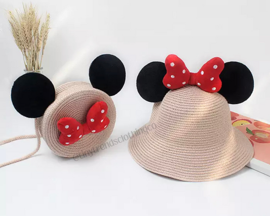 Summer Hat + Matching Purse