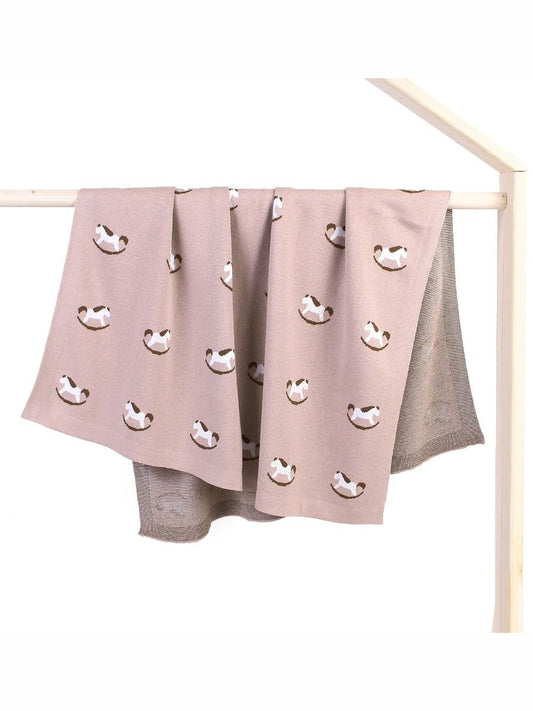 Rocking Horse Baby Blanket