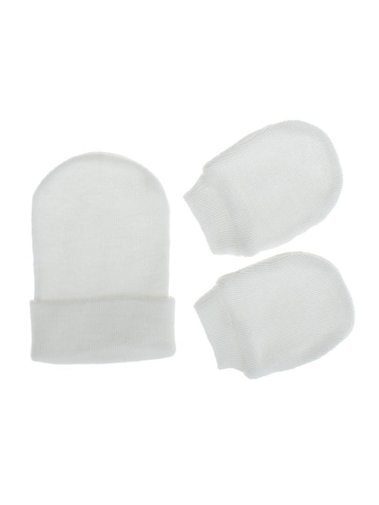 Newborn Beanie + Mitts