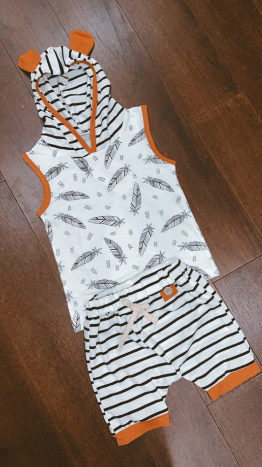 Tawny Feather Set