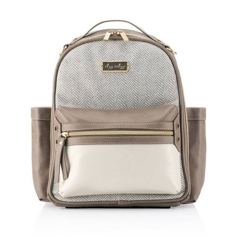 Itzy Miniâ„¢ Vanilla Latte Diaper Back Pack *DISCONTINUED*