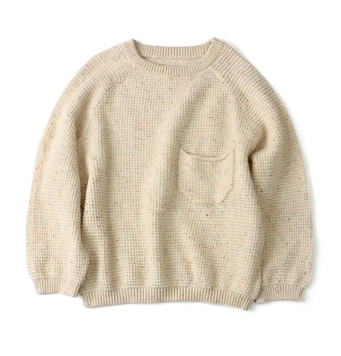 Sprinkle Waffle Knit Sweater