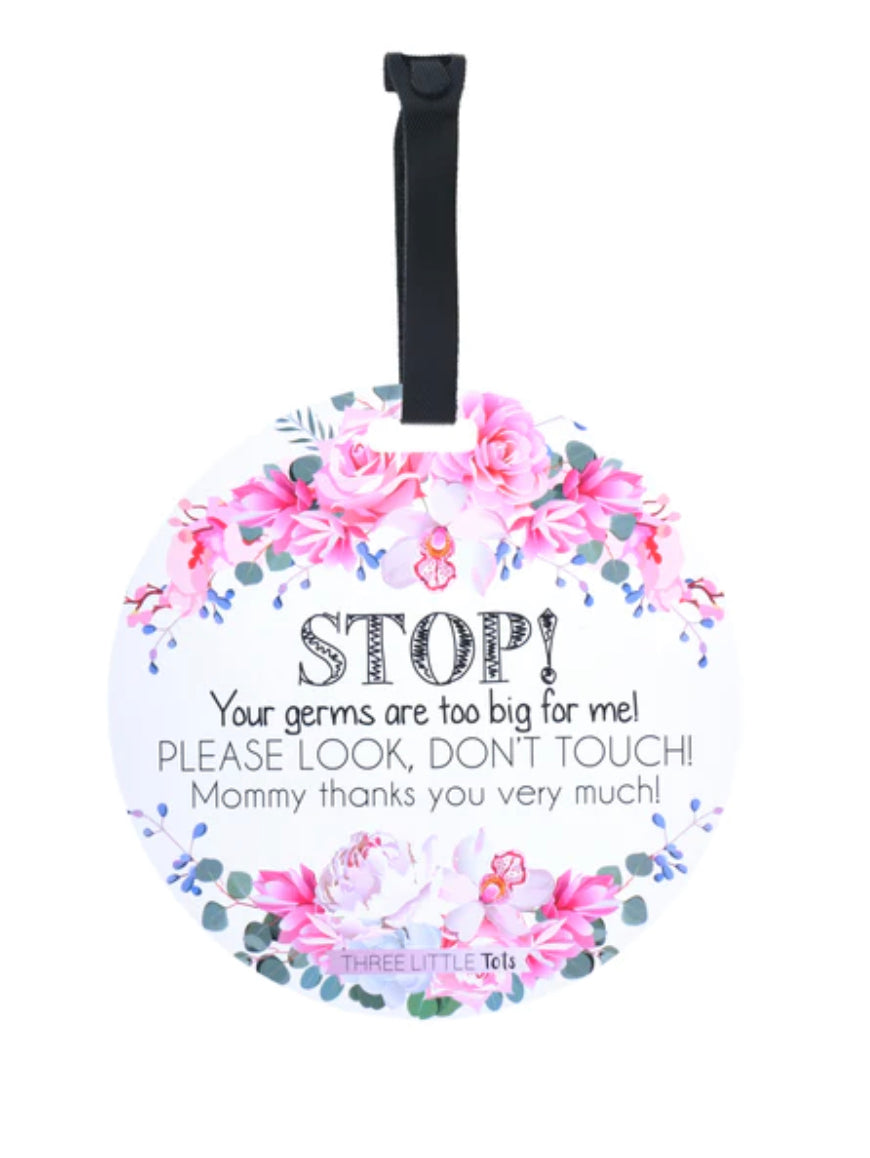 Car seat and stroller tag