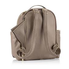 Itzy Miniâ„¢ Vanilla Latte Diaper Back Pack *DISCONTINUED*